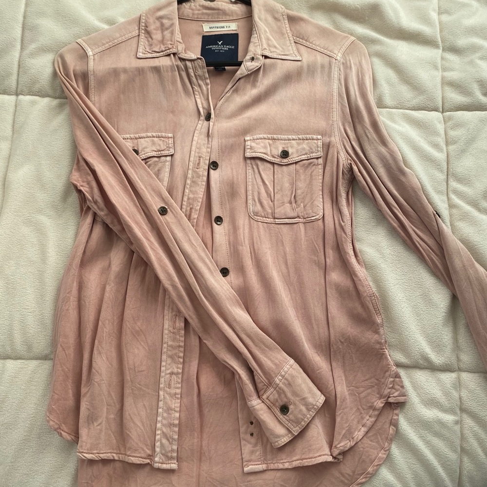 American Eagle button down shirt size: XXS